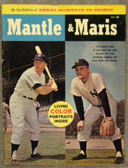 1961 / 62 MANTLE & MARIS MAGAZINES (2)