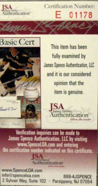 YOGI BERRA SIGNED BASEBALL w/JSA  COA