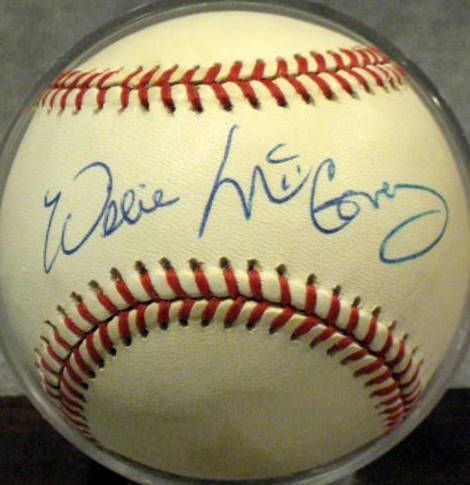 WILLIE McCOVEY SIGNED BASEBALL w/JSA COA