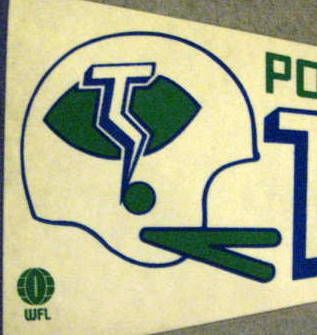 70's WFL PORTLAND THUNDER PENNANT