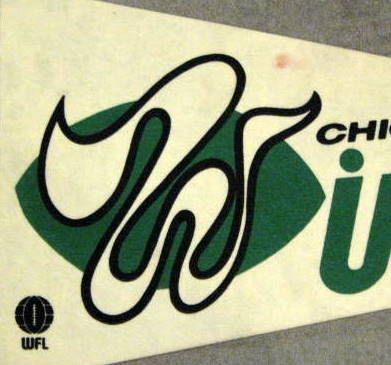 70's WFL CHICAGO WINDS PENNANT