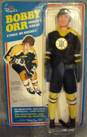 VINTAGE BOBBY ORR DOLL IN PACKAGE