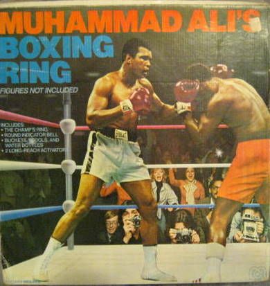 1976 MUHAMMAD ALI's BOXING RING w/DOLLS