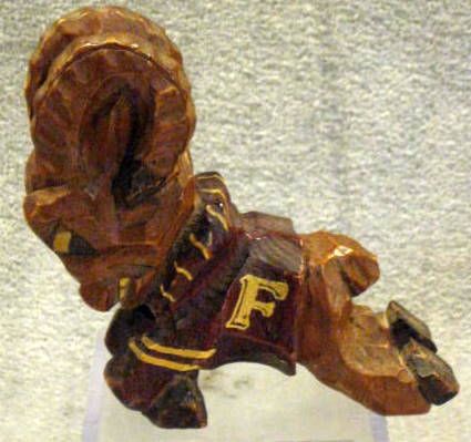 50's FORDHAM RAMS CARTER-HOFFMAN' STATUE