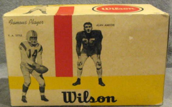 50's OTTO GRAHAM FOOTBALL KIT w/BOX - MANY NFL PLAYERS