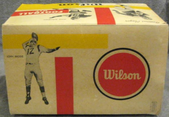 50's OTTO GRAHAM FOOTBALL KIT w/BOX - MANY NFL PLAYERS