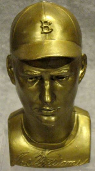 40's/50's TED WILLIAMS CANDY DISPENSER BUST