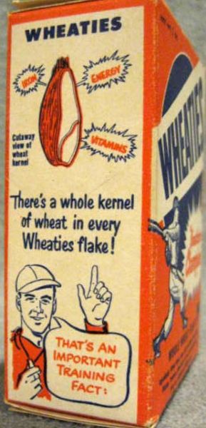 1951 TED WILLIAMS WHEATIES FULL BOX