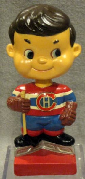 60's MONTREAL CANADIENS HIGH SKATE BOBBING HEAD