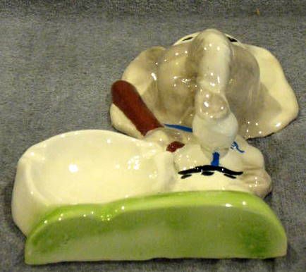 50's PHILADELPHIA ATHLETICS GIBBS-CONNER ASHTRAY