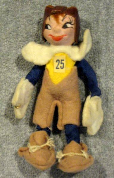 VINTAGE UCLA BRUINS FOOTBALL DOLLS