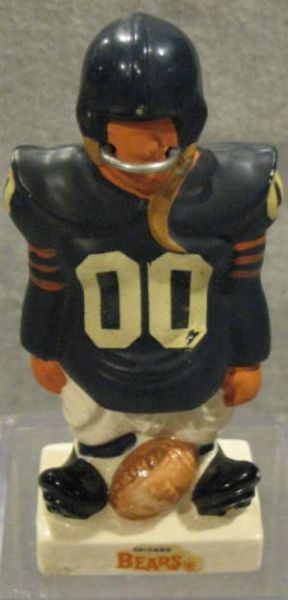 60's CHICAGO BEARS KAIL STATUE - MINI