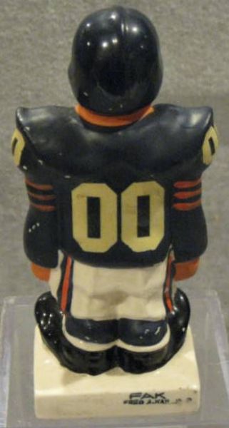 60's CHICAGO BEARS KAIL STATUE - MINI