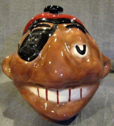 50's PITTSBURGH PIRATES GIBBS-CONNER COOKIE JAR - RARE VARIATION