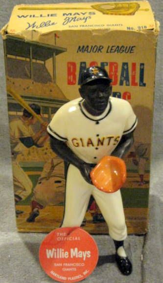 50's/60's WILLIE MAYS HARTLAND STATUE w/BOX & TAG