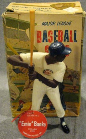 50's/60's ERNIE BANKS HARTLAND STATUE W/BOX & TAG