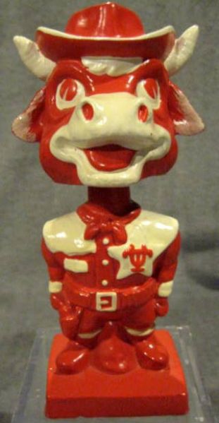 60's TEXAS UNIVERSITY BEVO BOBBING HEAD