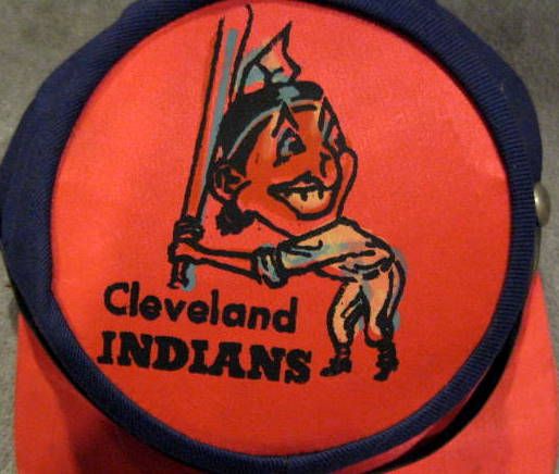 VINTAGE CLEVELAND INDIANS SOUVENIR HAT