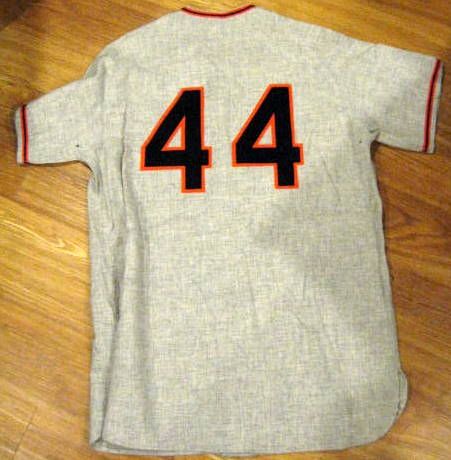 WILLIE MCCOVEY SIGNED SAN FRANCISCO GIANTS JERSEY w/JSA COA