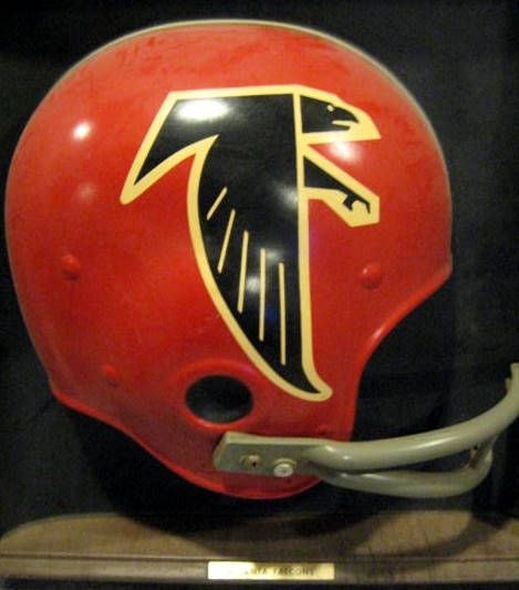 VINTAGE ATLANTA FALCONS HELMET PLAQUE