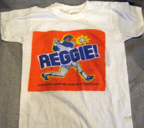 70's REGGIE JACKSON REGGIE BAR T SHIRT