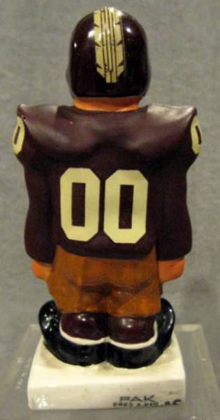 60's WASHINGTON REDSKINS KAIL mini  STATUE