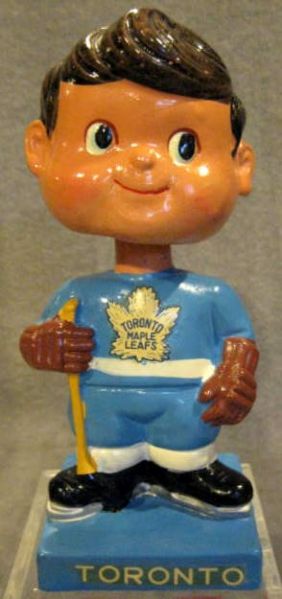 60's TORONTO MAPLE LEAFS BOBBING HEAD w/BOX