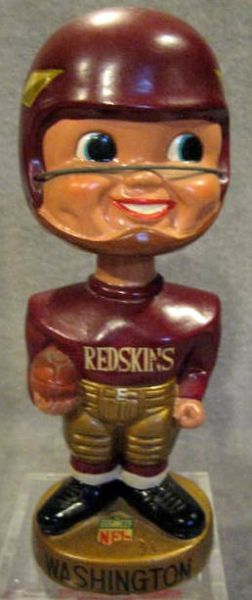 60's WASHINGTON REDSKINS MERGER SREIES BOBBING HEAD w/BOX