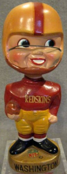 VINTAGE WASHINGTON REDSKINS 'MERGER SERIES BOBBING HEAD