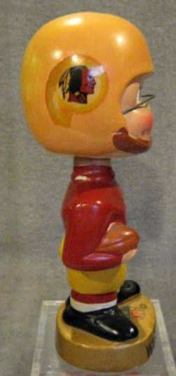 VINTAGE WASHINGTON REDSKINS 'MERGER SERIES BOBBING HEAD