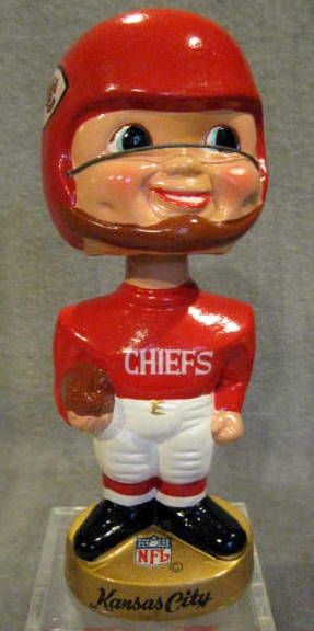 60's KANSAS CITY CHIEFS MERGER SREIES BOBBING HEAD