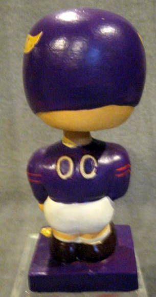 60's MINNESOTA VIKINGS 'SQUARE BASE BOBBING HEAD