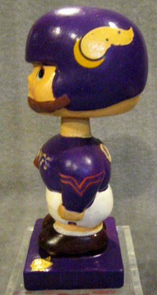 60's MINNESOTA VIKINGS 'SQUARE BASE BOBBING HEAD