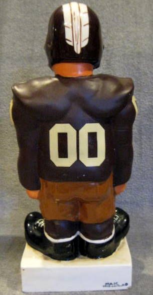 60's WASHINGTON REDSKINS KAIL STATUE - LARGE