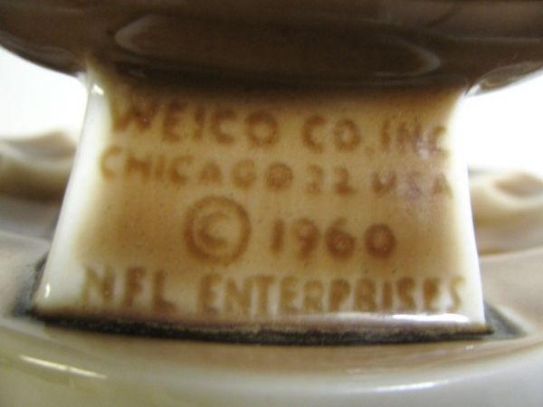 1960 NFL WEICO PHILADELPHIA EAGLES STADIUM ASHTRAY