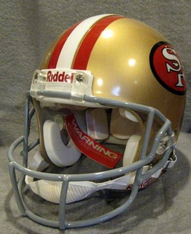 JERRY RICE SIGNED SAN FRANCISCO 49'ers HELMET W/JSA COA