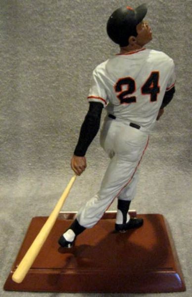 1993 WILLIE MAYS SIGNED SALVINO STATUE w/BOX