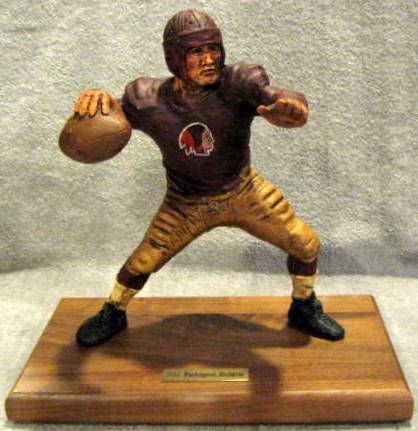 CONTEMPORARY 1933 WASHINGTON REDSKINS QB KAIL STATUE