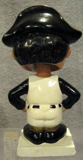 60's PITTSBURGH PIRATES WHITE BASE BOBBING HEAD