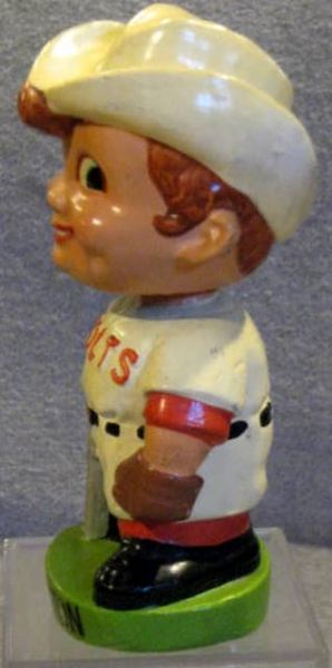 60's HOUSTON COLT 45's GREEN BASE BOBBING HEAD