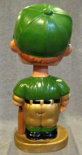 60's KANSAS CITY ATHLETICS GOLD BASE BOBBING HEAD