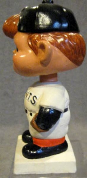 60's SAN FRANCISCO GIANTS WHITE BASE BOBBING HEAD