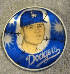 60's SANDY KOUFAX & DON DRYSDALE FLICKER PINS