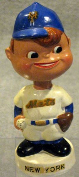 60's NEW YORK METS mini BOBBING HEAD