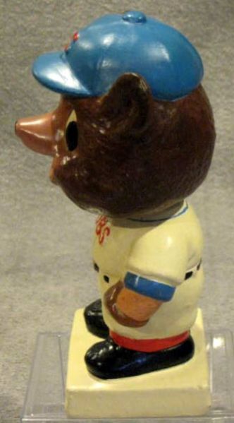 60's CHICAGO CUBS WHITE BASE BOBBING HEAD