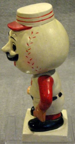 60's CINCINNATI REDS WHITE BASE BOBBING HEAD