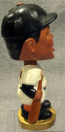 60's WILLIE MAYS GOLD BASE BOBBING HEAD