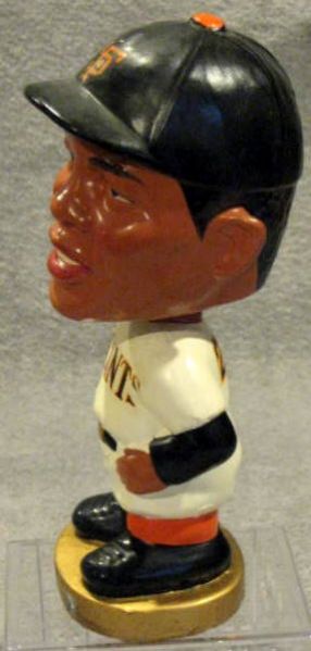 60's WILLIE MAYS GOLD BASE BOBBING HEAD