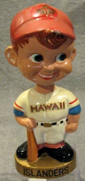 60's HAWAII ISLANDERS BOBBING HEAD - RARE!