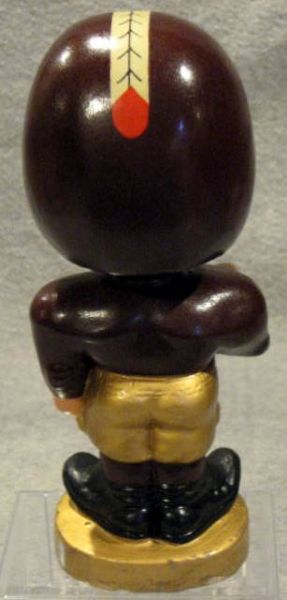 60's WASHINGTON REDSKINS TYPE 2- TOES-UP BOBBING HEAD